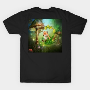 The sly fox who just wants to sit T-Shirt